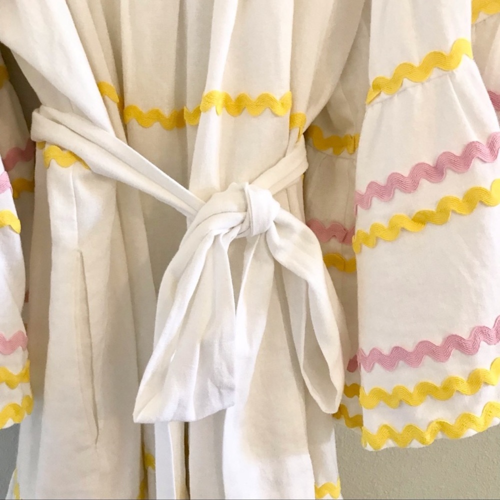 Lisa Marie Fernandez x Target White Ric Rack Dress Size XL - Picture 3 of 5